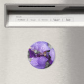 Aimant gouttes d'eau sur iris (In Situ (Lave-vaisselle))