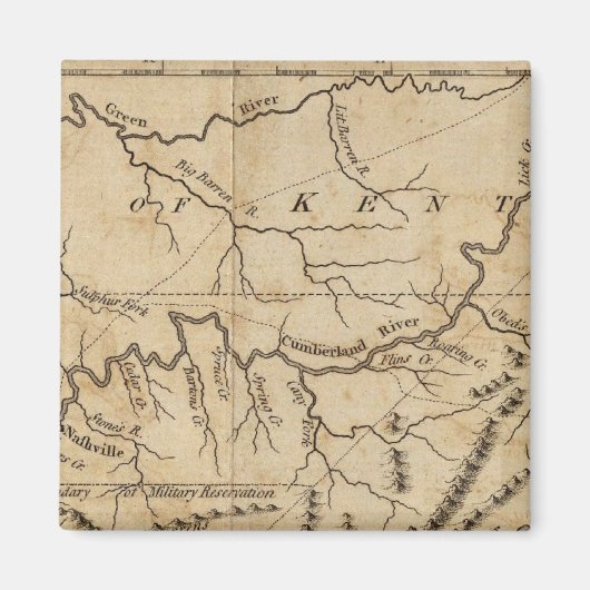 Aimant Gouvernement du Tennessee (Devant)