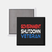 Aimant Government Shutdown Veteran (Recto/Verso)