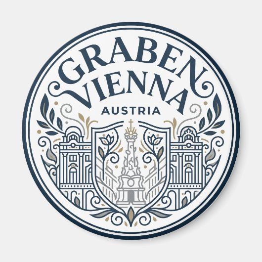 Aimant Graben, Vienne Autriche (Devant)