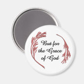 Aimant Grace De Dieu Récupération Slogan Inspirationnel D (Recto/Verso)