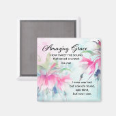 Aimant Grâce Extraordinaire Comment douce le son Hymne ch (Recto/Verso)