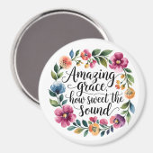 Aimant Grace Extraordinaire florale (Recto/Verso)