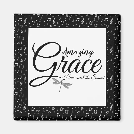 Aimant Grâce incroyable (Devant)