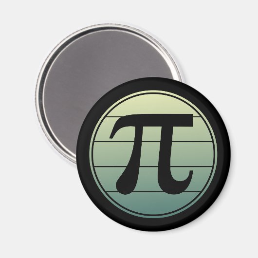 Aimant Gradient | Happy Pi Day Math (Recto/Verso)