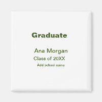 Graduate ajouter nom classe de nom de l'école de 2