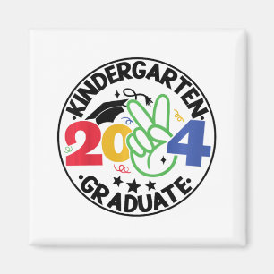 Aimant Graduation 2024 Graduate Jour Dernier De