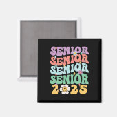 Aimant Graduation Cl Of 2025 Senior 2025 (Recto/Verso)