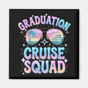 Aimant Graduation Cruise Squad Cruising Ship Retro
