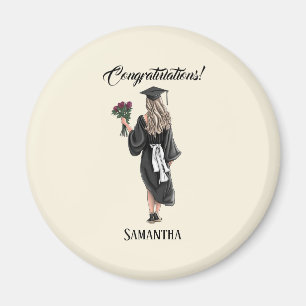 Aimant Graduation de l'aquarelle personnalisée (3)