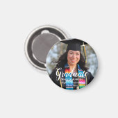 Aimant Graduation personnalisée Photo simple (Recto/Verso)