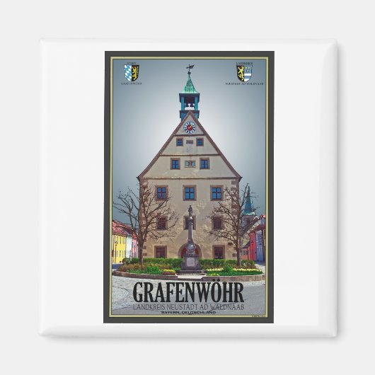 Aimant Grafenwöhr - Rathaus (Devant)