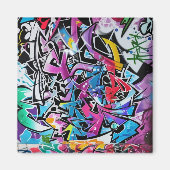 Aimant Grafetti urbain (Devant)