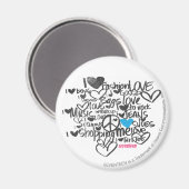 Aimant Graffiti Aqua (Recto/Verso)