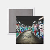 Aimant Graffiti de métro (Recto/Verso)