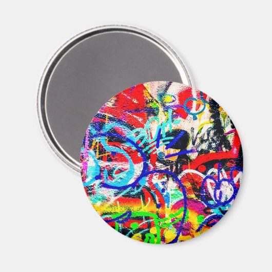 Aimant Graffiti Gritty Crazy (Recto/Verso)