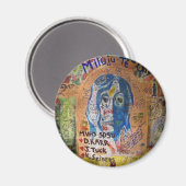 Aimant Graffiti - Prague (Recto/Verso)