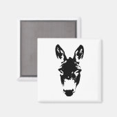 Aimant Graffiti Style Donkey ou Mule Street Art Dessin (Recto/Verso)