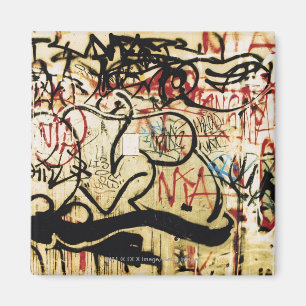 Aimant Graffiti sur un mur