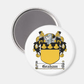 Aimant Graham Family Crest (Recto/Verso)