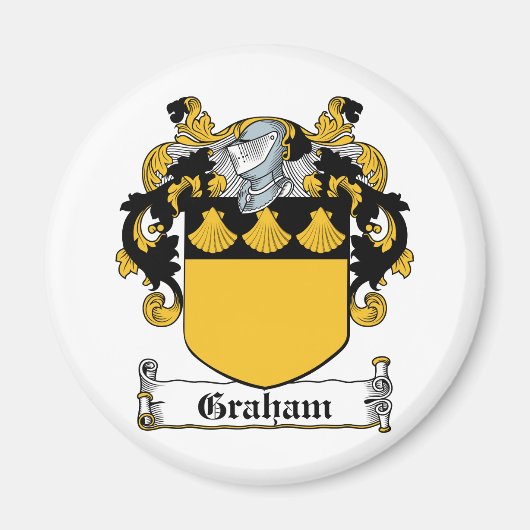 Aimant Graham Family Crest (Devant)