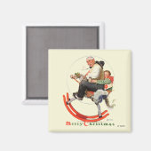 Aimant Grampes sur Rocking Horse (Recto/Verso)