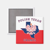 Aimant Gramps texans polonais (Recto/Verso)