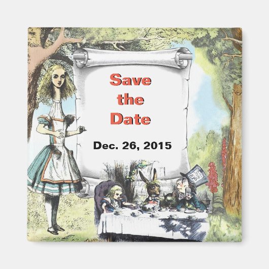 Aimant Grand Alice 1 Save-the-Date (Devant)