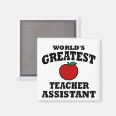 Aimant Grand assistant enseignant (Recto/Verso)