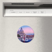 Aimant Grand Canal with gondolas and church in Venice (In Situ (Lave-vaisselle))