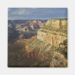 Aimant Grand Canyon depuis la rive sud au coucher du sole