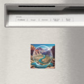 Aimant Grand Canyon Domed 2035 Imagination (In Situ (Lave-vaisselle))