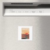 Aimant Grand canyon national park emblem patch logo (In Situ (Lave-vaisselle))