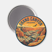 Aimant Grand Canyon USA (Recto/Verso)