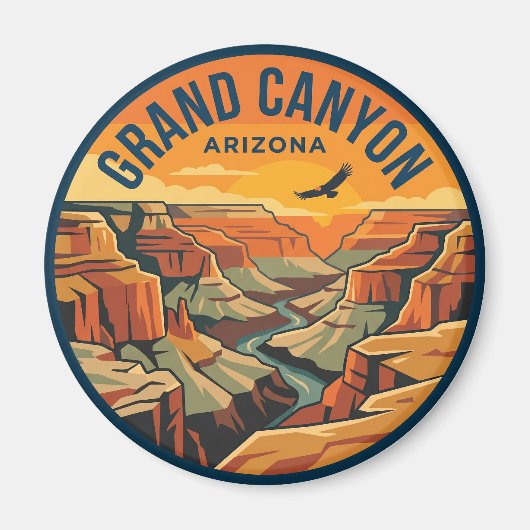 Aimant Grand Canyon USA (Devant)