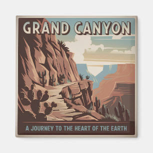Aimant Grand Canyon USA vintage