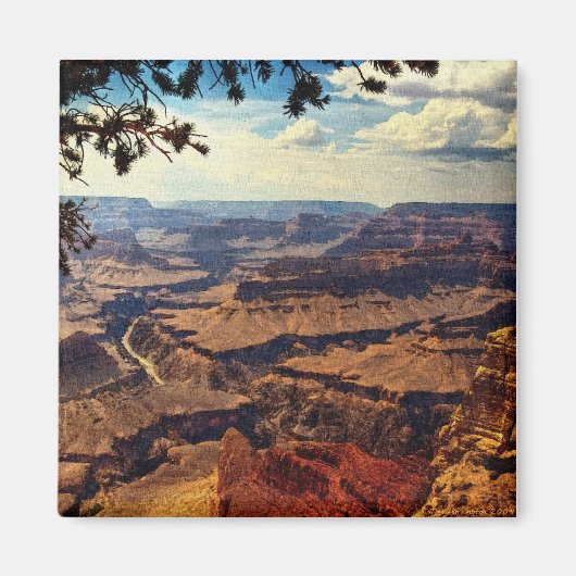 Aimant Grand Canyon Vista (Devant)