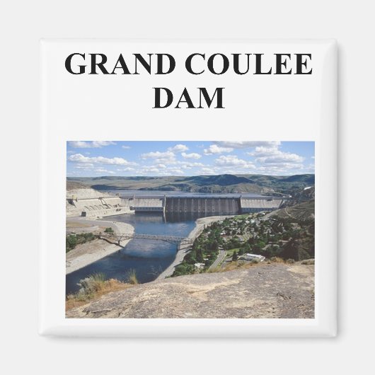 Aimant grand coulee dam (Devant)