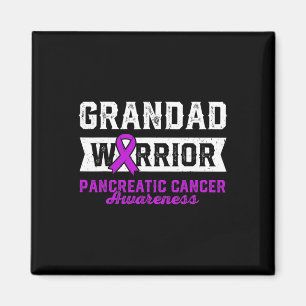 Aimant Grand D'Un Guerrier Pancréatique Purple Ribbon Sup