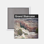 Aimant Grand Escalier-Escalante Monument National (Recto/Verso)