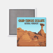 Aimant Grand Escalier Monument National Escalante (Recto/Verso)