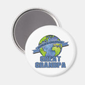 Aimant Grand grand-père du monde (Recto/Verso)