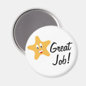 Aimant Grand Job Gold Star (Recto/Verso)