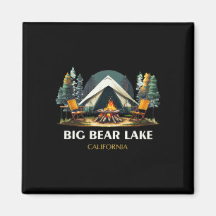 Aimant Grand lac d'Ours Californie Souvenir Randonnée 