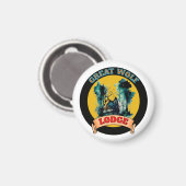 AIMANT GRAND LODGE DE LOUP (Recto/Verso)