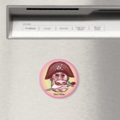 Aimant Grand Méchant Singe Pirate (In Situ (Lave-vaisselle))
