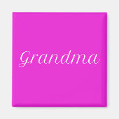 Aimant +Grand-mère (Devant)