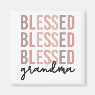 Aimant Grand-mère béni   Cadeaux pour grand-mère