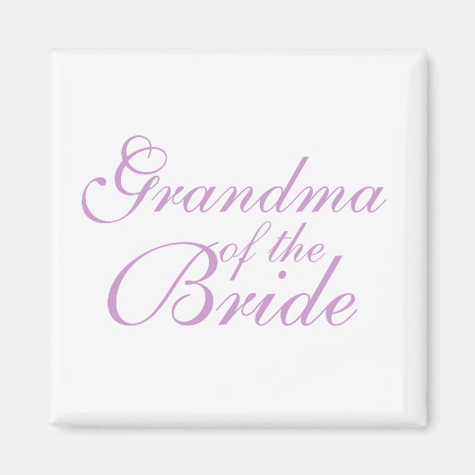 Aimant Grand-mère de l'épouse (Devant)