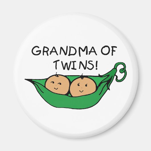Aimant Grand-mère de Twins Pod (Devant)